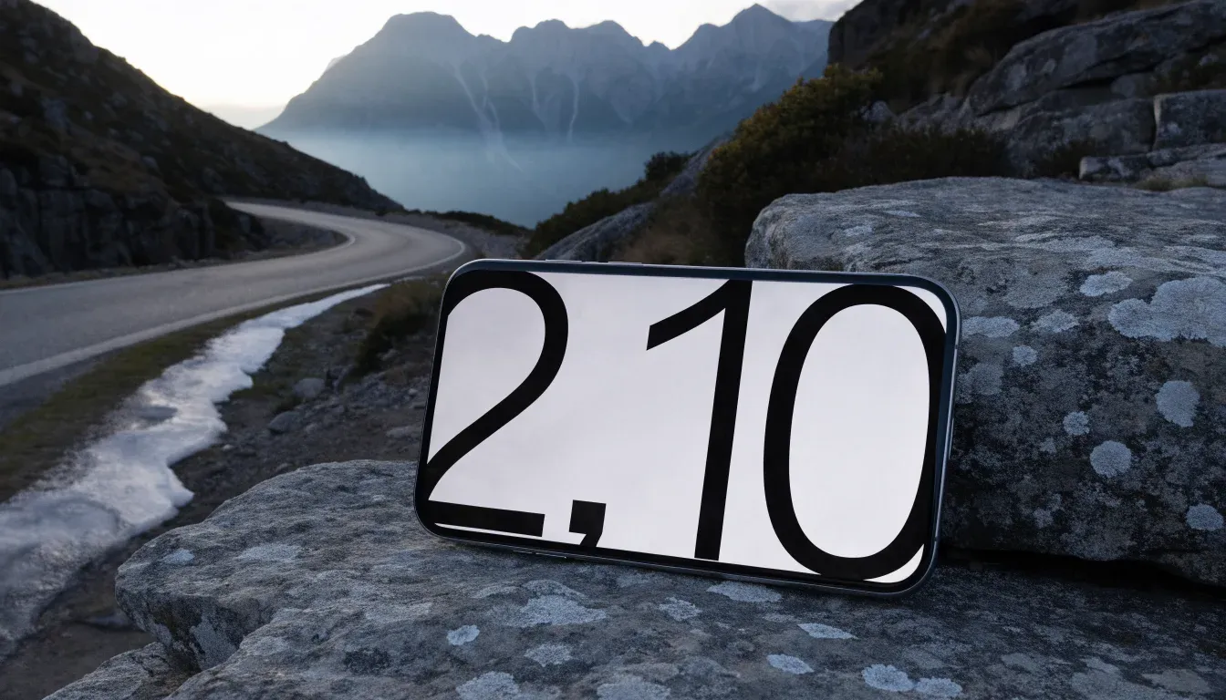 Ein Bergpass in den Schweizer Alpen mit leerer Strasse und Schneeresten am Rand im ersten Frühlicht.